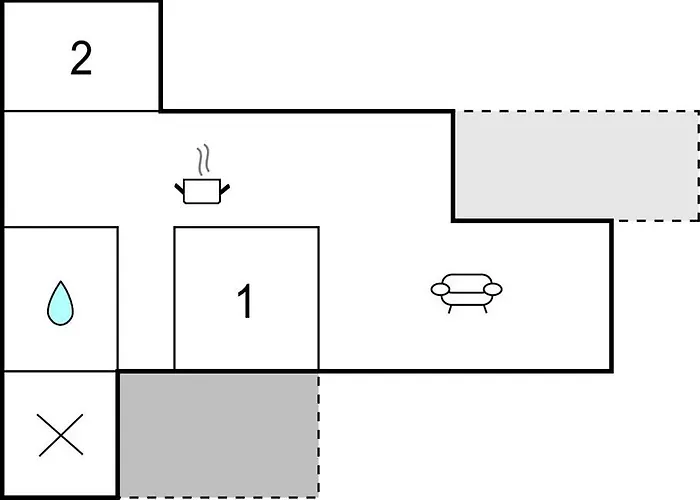 Hébergement de vacances Lovely In Bjert With Kitchen *